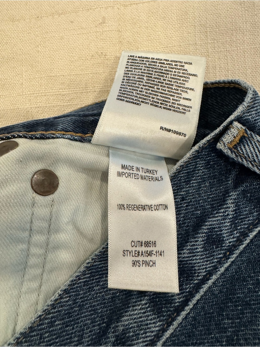 Agolde 90s pinch waist jeans - Picture 4 of 4